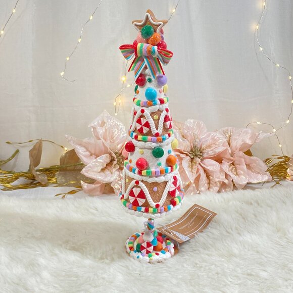 CUPCAKES & CASHMERE Christmas Clay Dough Gumdrop Gum Ball Candy Coated Tree NWT - Picture 1 of 8